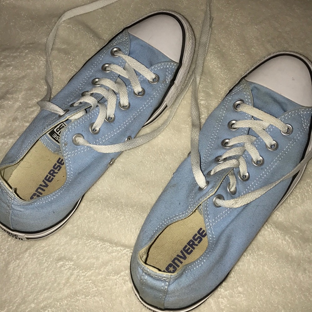 blue all star converse